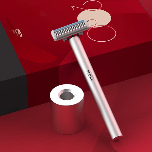 麦科多全身水洗震感手动剃须刀