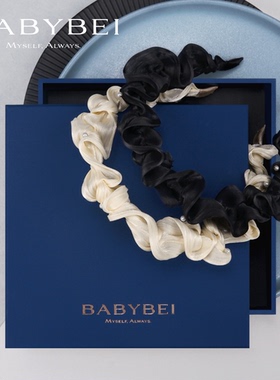 赵昭仪同款BABYBEI初贝纱纱珍珠细版发箍发饰仙气甜美优雅温柔