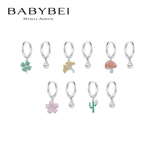 BABYBEI初贝小花园耳坠