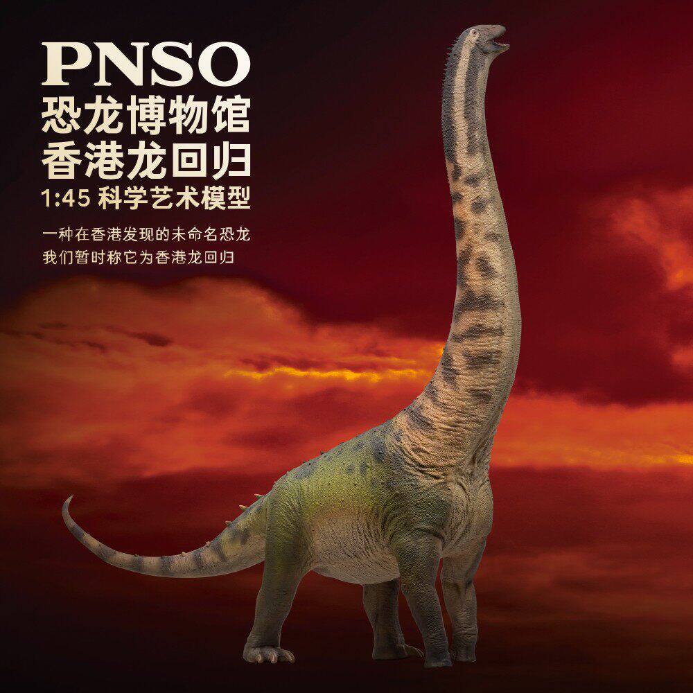 PNSO恐龙博物馆香港龙回归1:45科学艺术模型
