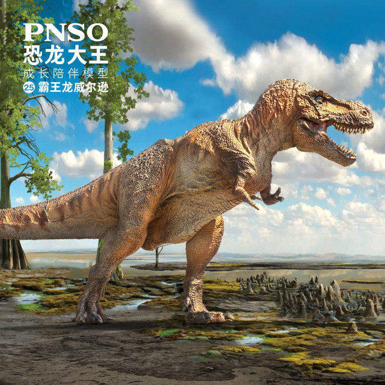 PNSO恐龙霸主霸王龙威尔逊模型图片