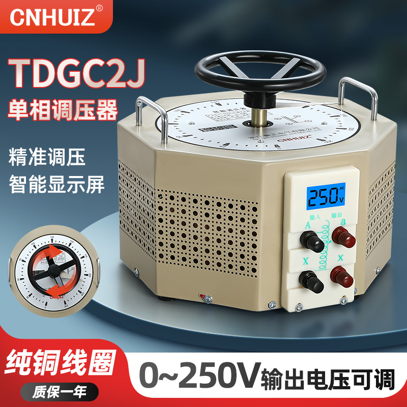 单相220V交流调压器0-250V可调