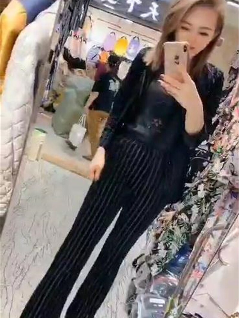 金丝绒西服套装女欧洲站2023时尚套装