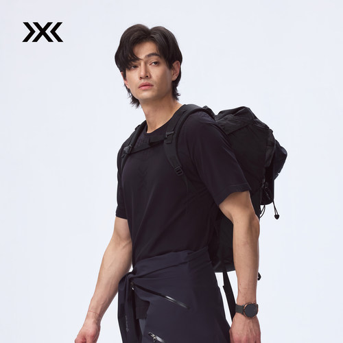X-BIONIC X-ENTIAL男士短袖上衣 夏季圆领控温透气户外运动T恤