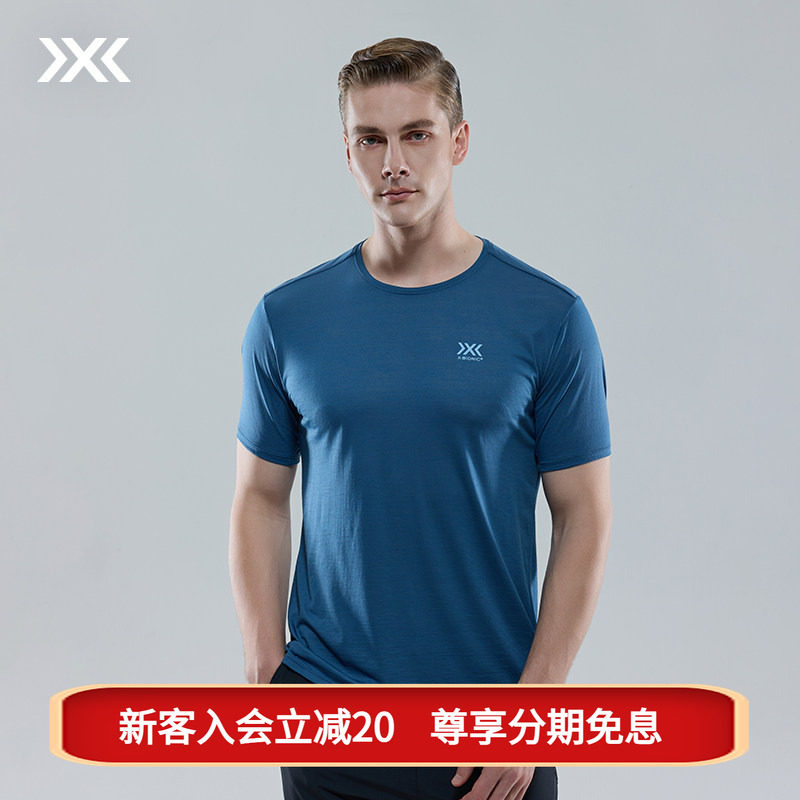 xbionic 银河星云羊毛轻量短袖t恤 夏季日常休闲健身运动上衣男图片