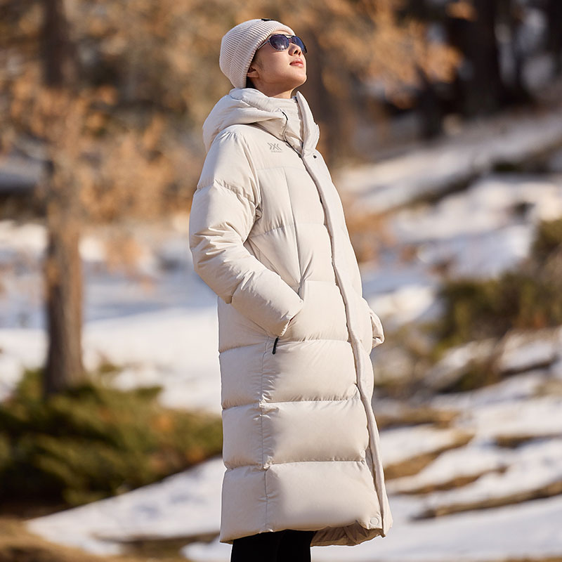 X-BIONIC 巡回者长款羽绒服 保暖轻便拒水鹅绒服新