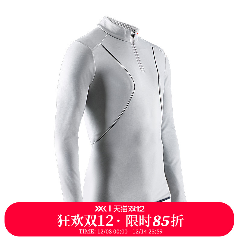 xbionic浣熊半拉链中间层卫衣