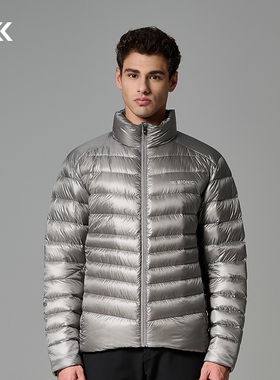 X-BIONIC 旷野轻量立领羽绒服男 轻量保暖拒水防风防泼水羽绒衣