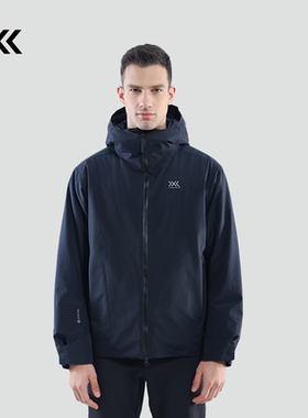 x-bionic恒星戈尔防水硬壳棉服 男 秋冬全压胶GETX保暖防风棉服