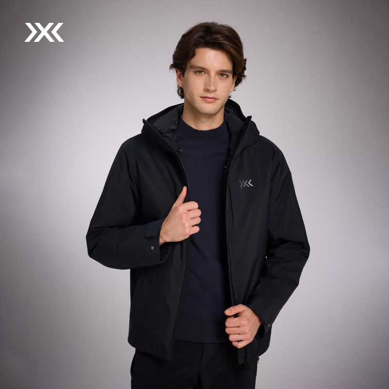 X-BIONIC海狸133戈尔硬壳棉服男士 金标P棉防风保暖商务外套