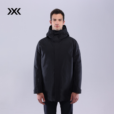 X-BIONIC 银河戈尔防水硬壳羽绒大衣 男 21611