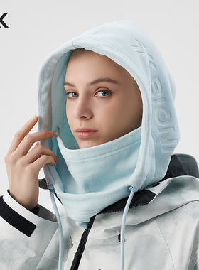 X-BIONIC 律动抓绒滑雪面罩 男女抓绒保暖防风护脸头套 32*51cm