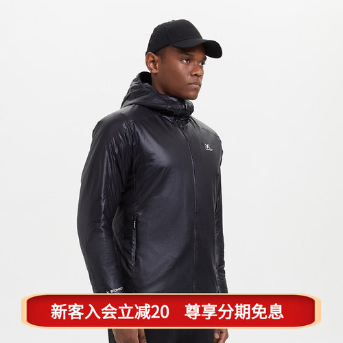 男款外套连帽设计运动棉服