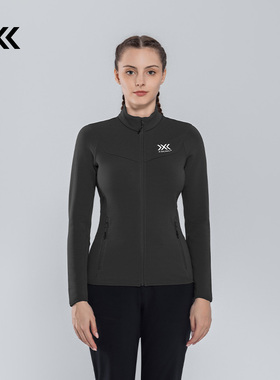 x-bionic旷野行云POWER STRETCHP立领开衫 女秋冬保暖弹力抓绒衣