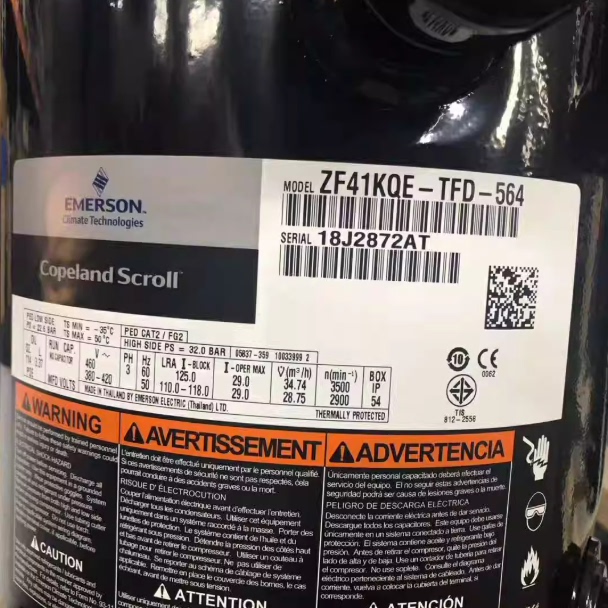 ZF48K4E-TWD-551全新谷轮压缩机ZF41KQE ZF49KQE ZF24K4 ZF41K5E