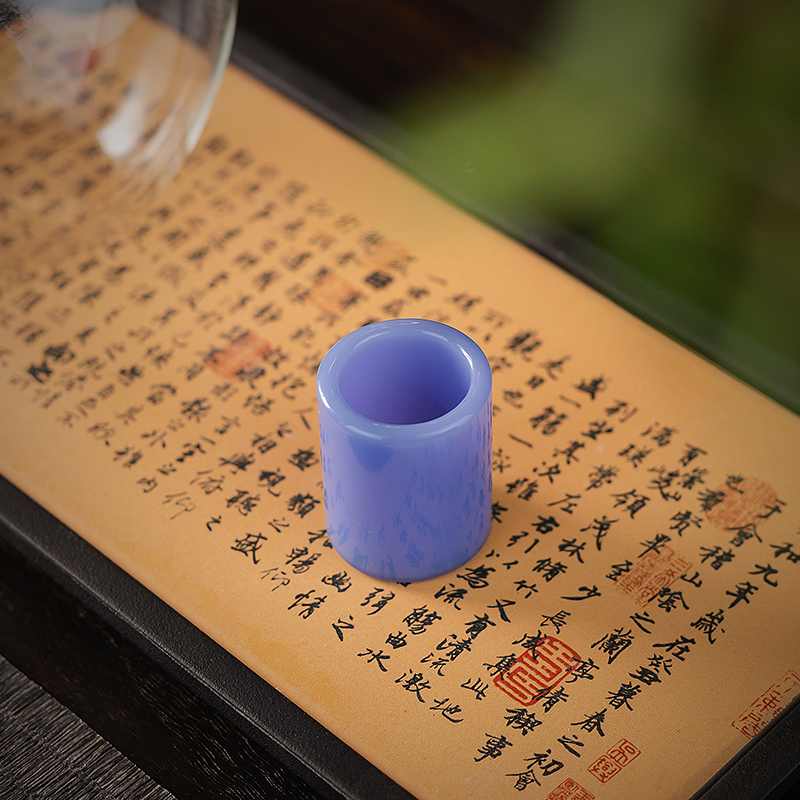 玻璃盖置茶壶盖碗盖置托创意直筒壶盖托高档家用茶桌摆放茶道配件