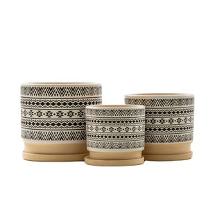 简约陶瓷花盆高款室内发财树文心兰蝴蝶兰专用盆吊兰多肉绿植大盆