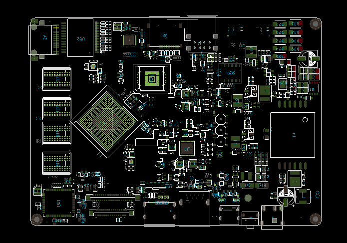 PCB设计Layout代画原理图方案选型外包硬件RK,NXP,全志，STM,飞腾