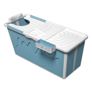 中式泡澡桶成人洗澡桶加厚洗澡盆沐浴桶儿童浴盆双人可用浴桶浴缸