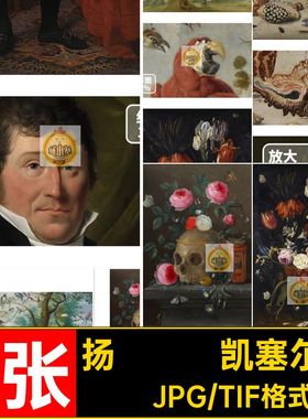 扬·梵·凯塞尔绘画合集电子版Kessel图片Jan风景油画静物van8张