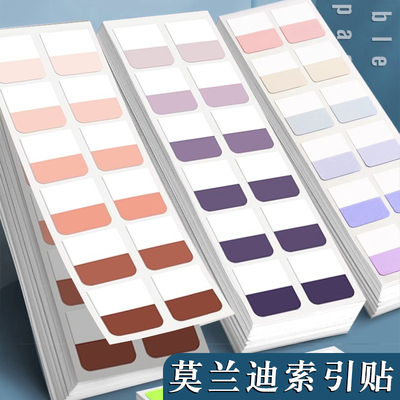 升级新版高颜值索引贴易书写