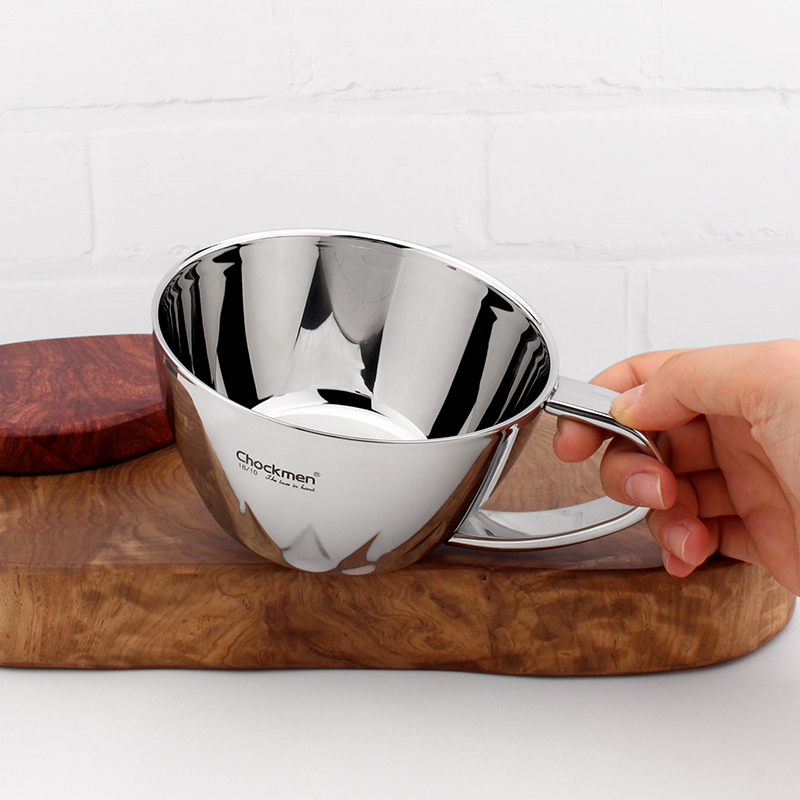 喝水杯咖啡杯双层防烫加厚