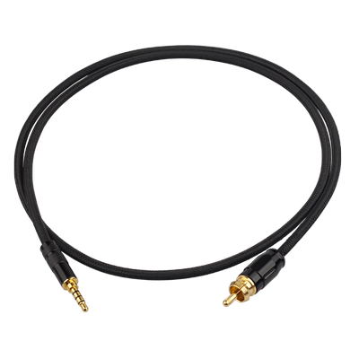 YYTCG3.5mm转单莲花头同轴音频线