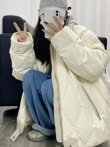 LM羽绒棉服女2023秋冬新款