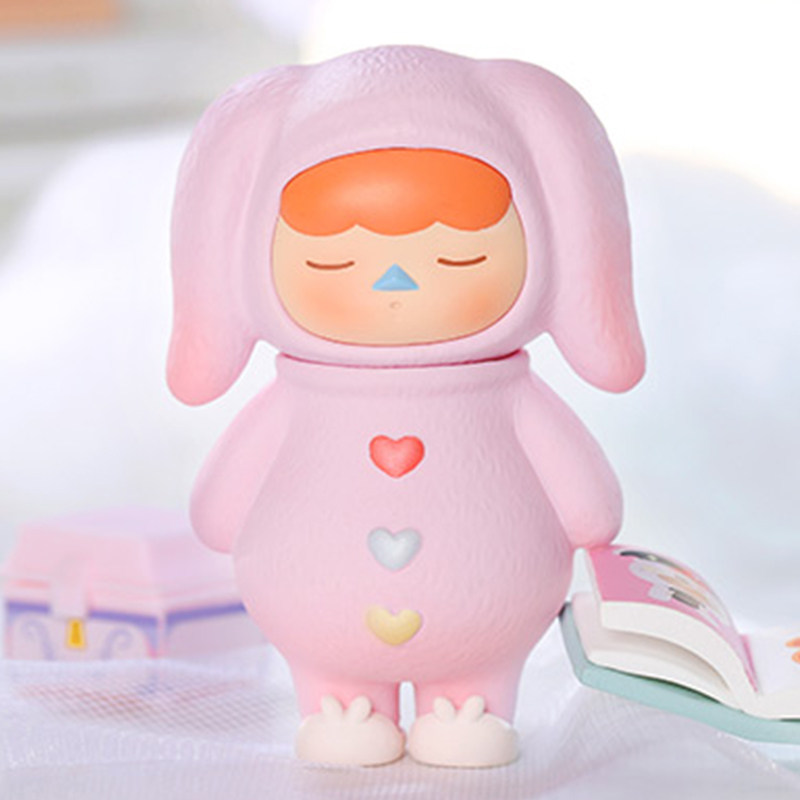 泡泡玛特pucky毕奇精灵睡眠宝宝盲盒popmart创意圣诞礼物公仔手办