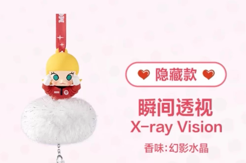 新品泡泡玛特molly瞬间超能力系列-盲盒香氛可爱毛绒挂件云朵