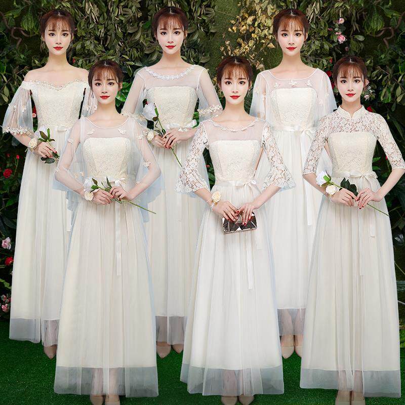 伴娘服姐妹装闺蜜装夏装裙四人婚礼中晚装礼服长裙伴娘闺蜜装大码|msdalam kategori Butik wanita / wanita, perkahwinan/Cheongsam/pakaian, pakaian/malam - dari Buy2taobao.com untuk memberikan perkhidmatan ejen Taobao profesional membeli