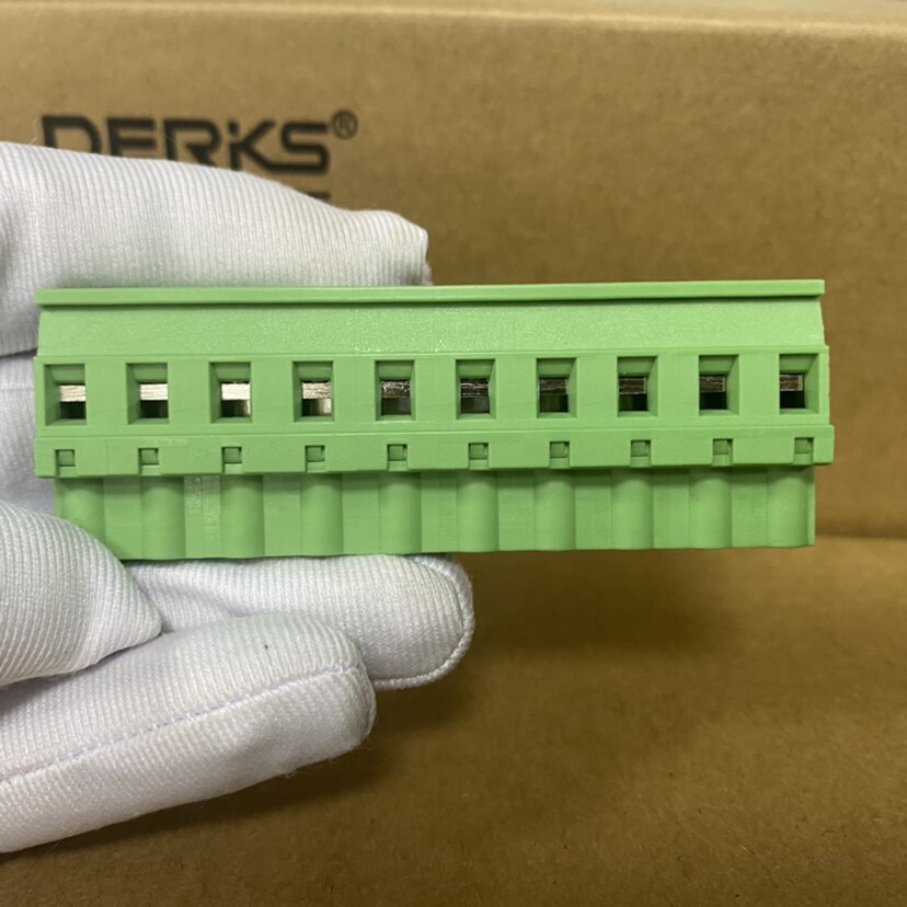 直插式DERKS德尔克斯免焊对接插拔式接线端子YC020-762-10P2EDGKB