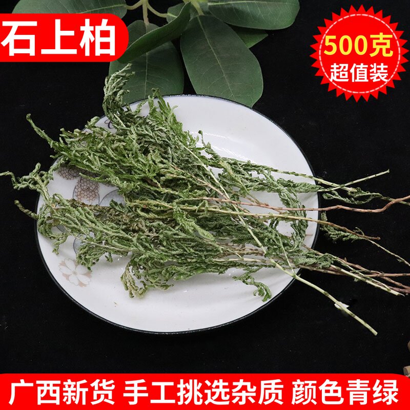 广西石上柏克中药材地侧柏 新货梭罗草 500g野生地梭罗金龙草深绿