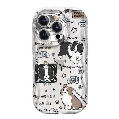 适用于小米14手机壳奶油纹