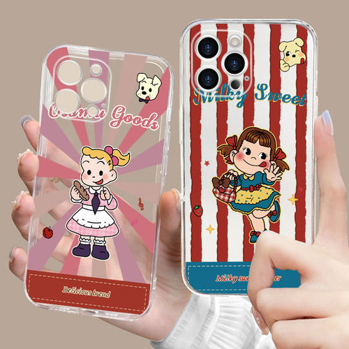 适用苹果15手机壳全包透明软壳