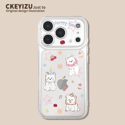 狗狗音乐会opporeno14手机壳reno13/12新款高级Reno11冬天透明10pro+硅胶防摔9/8/7se散热好看5/4/32外套ace2