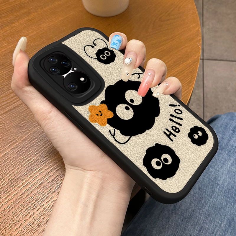 适用华为-P50-Pro手机壳小羊皮