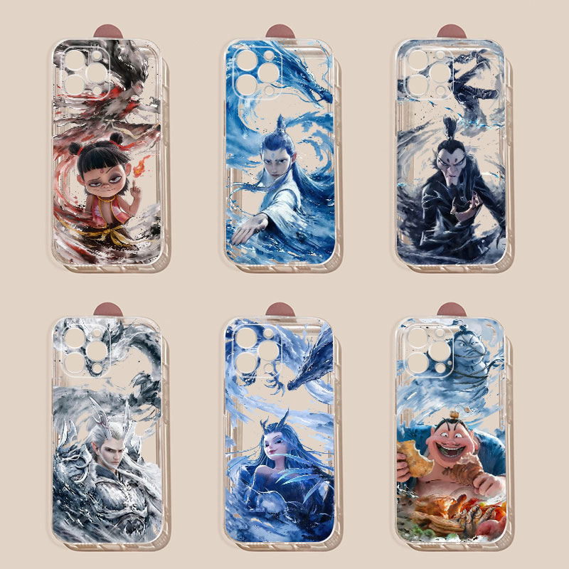 哪吒魔童闹海适用红米note14手机壳新款note14pro防摔note13/12硅胶notee11/10透明pro高级note9/8/7女生pro+