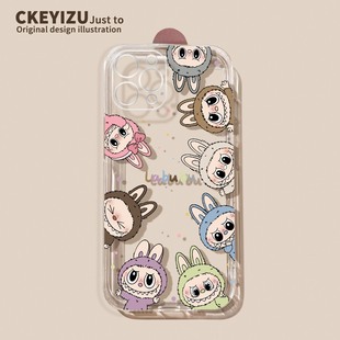 围观拉布适用红米note14pro新款手机壳Note13/12高级turbo4夏季透明11ePRO硅胶NT10/9/8/7散热redmi女保护套