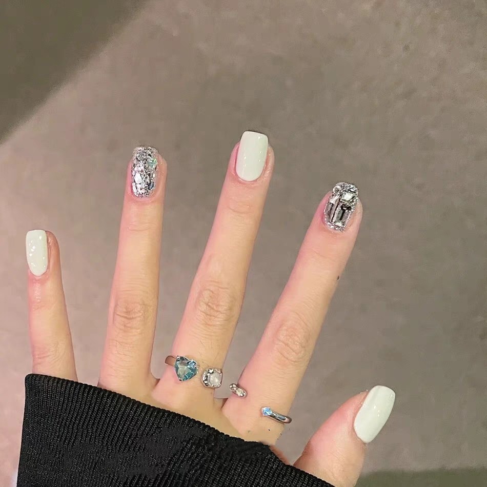 Fairy短款穿戴甲2024年新款甲片美甲贴片高级感指甲贴片美甲婚甲