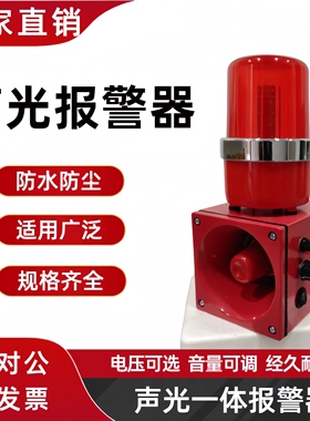 皮带机矿用船舶水库船用声光报警器YM-HLTB YM-BLDS电子蜂鸣器