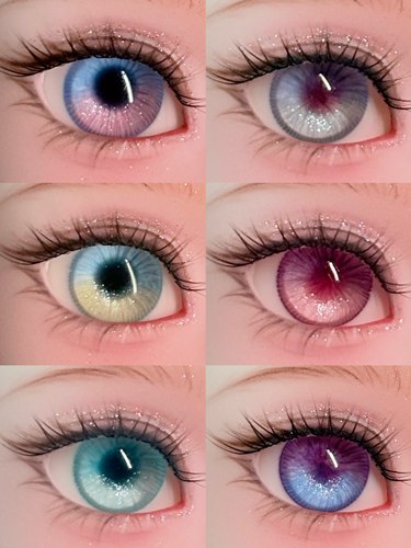 【泡芙梨梨】茶食系列bjd眼珠 手刻眼纹款 高透 买3赠一 3对包邮