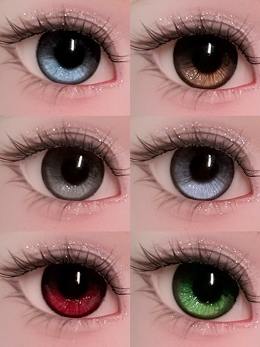 【泡芙梨梨】浅魅系列bjd眼珠 手刻眼纹款 高透买3赠一 3对包邮