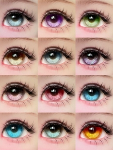 【清单中】bjd眼珠仿玻璃眼珠高透3对包邮,工期约20天