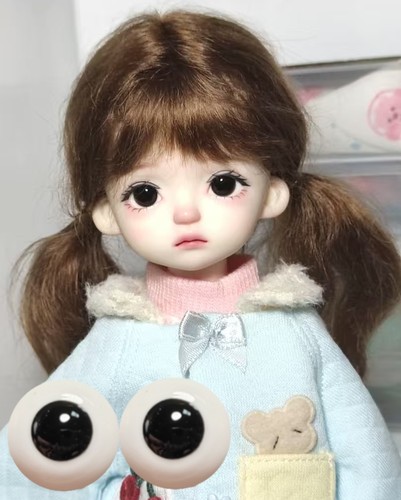 【花语眼】黑瞳仁bjd眼珠 花语眼凑包邮可用，bjd眼珠三对包邮