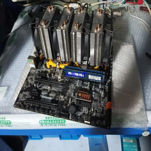 议价【永高工控】华南x79 双u e5-2650l 正常使用