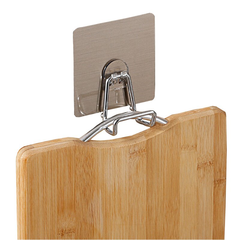 极速Strong load-bearing adhesive hook choLpping board rack a