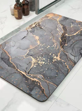 极速Entrance doorwnay mat bathroom absorbent floor mat non-s