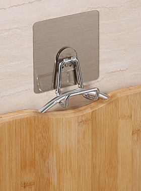 Strong load-bearing adhesive hook chopping board rack adhe
