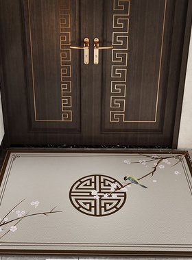 极速Chinese-style floor mat door mat non-slipP wear-resistan